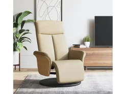 Sillón de relax | Sillón reclinable con reposapiés tela color SHL5841