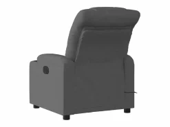 Best Sillón de relax | Sillón reclinable de masaje eléctrico tela gris oscuro SHL5950 Gris antracita