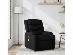 Clearance Sillón de relax | Sillón reclinable de masaje de tela SHL6995 Negro