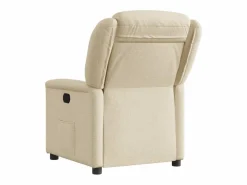 Clearance Sillón de relax | Sillón reclinable de tela SHL4949 Crema