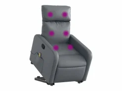 Outlet Sillón de relax | Sillón reclinable de masaje de pie cuero artificial SHL6225 Sillón De Masaje