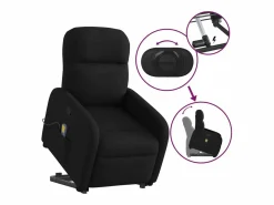 Discount Sillón de relax | Sillón reclinable de masaje elevable tela SHL3036 Sillón De Masaje