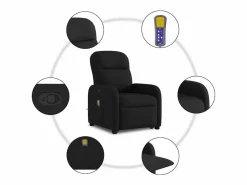 Discount Sillón de relax | Sillón reclinable de masaje elevable tela SHL3036 Sillón De Masaje