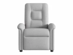 Best Sillón de relax | Sillón reclinable de masaje eléctrico tela nube SHL5607 Gris