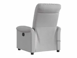 Best Sillón de relax | Sillón reclinable de masaje eléctrico tela nube SHL5607 Gris