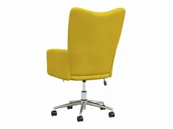 Online vidaxl Sillón de relax de terciopelo mostaza Amarillo