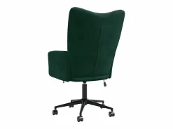 Best Sillón de relax de terciopelo oscuro Silla De Escritorio