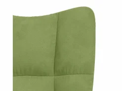 Clearance Sillón de relax de terciopelo claro Silla De Escritorio