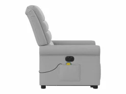 Discount Sillón de salón | Silla | Sillón de masaje eléctrico reclinable elevable tela nube SHL2831 Gris