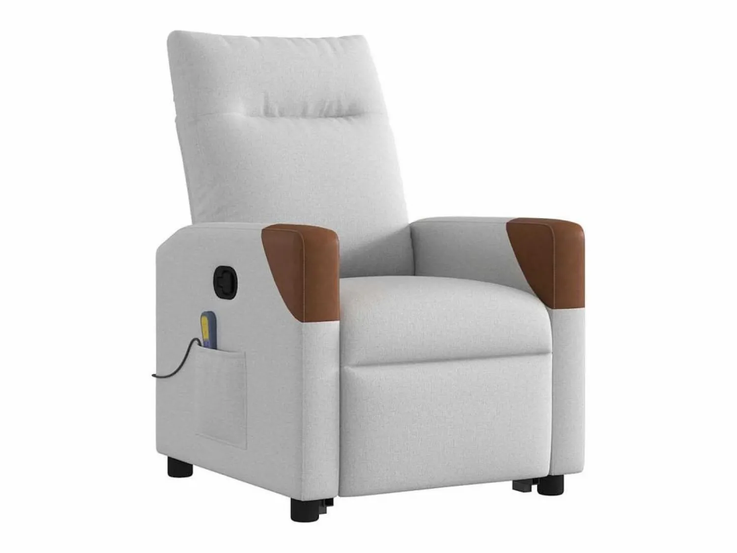 Sillón de salón | Silla | Sillón de masaje reclinable de pie de tela nube SHL4370