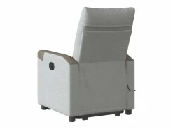 Best Sillón de salón | Silla | Sillón de masaje reclinable de pie de tela nube SHL6467 Gris