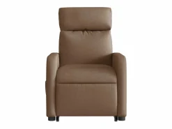 Sillón de salón | Silla | Sillón de masaje eléctrico reclinable elevable tela marrón SHL7849