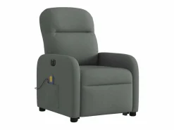 Best Sillón de salón | Silla | Sillón de masaje eléctrico reclinable elevable tela gris oscuro SHL8828 Sillón De Masaje
