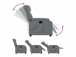 Outlet Sillón de salón | Silla | Sillón de masaje reclinable eléctrico cuero sintético SHL7935 Sillón De Masaje