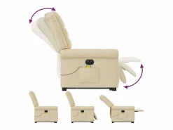 Sillón de salón | Silla | Sillón de masaje eléctrico reclinable elevable tela SHL5886 Sillón De Masaje