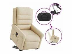 Sillón de salón | Silla | Sillón de masaje eléctrico reclinable elevable tela SHL5886 Sillón De Masaje