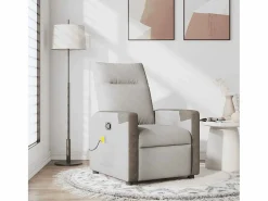 Hot Sillón de salón | Silla | Sillón de masaje reclinable de tela nube SHL8277 Gris