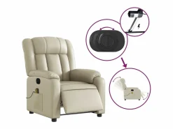 New Sillón de salón | Silla | Sillón de masaje reclinable eléctrico cuero sintético SHL5673 Sillón De Masaje