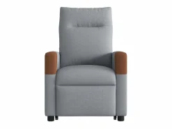 Clearance Sillón de salón | Silla | Sillón de masaje reclinable de pie de tela claro SHL7393 Gris