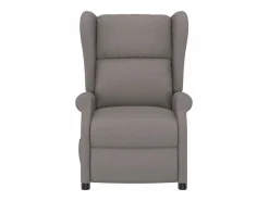 New Sillón de salón | Silla | Sillón orejero reclinable eléctrico tela taupe SHL5102 Sillón Relax