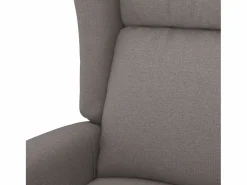 New Sillón de salón | Silla | Sillón orejero reclinable eléctrico tela taupe SHL5102 Sillón Relax