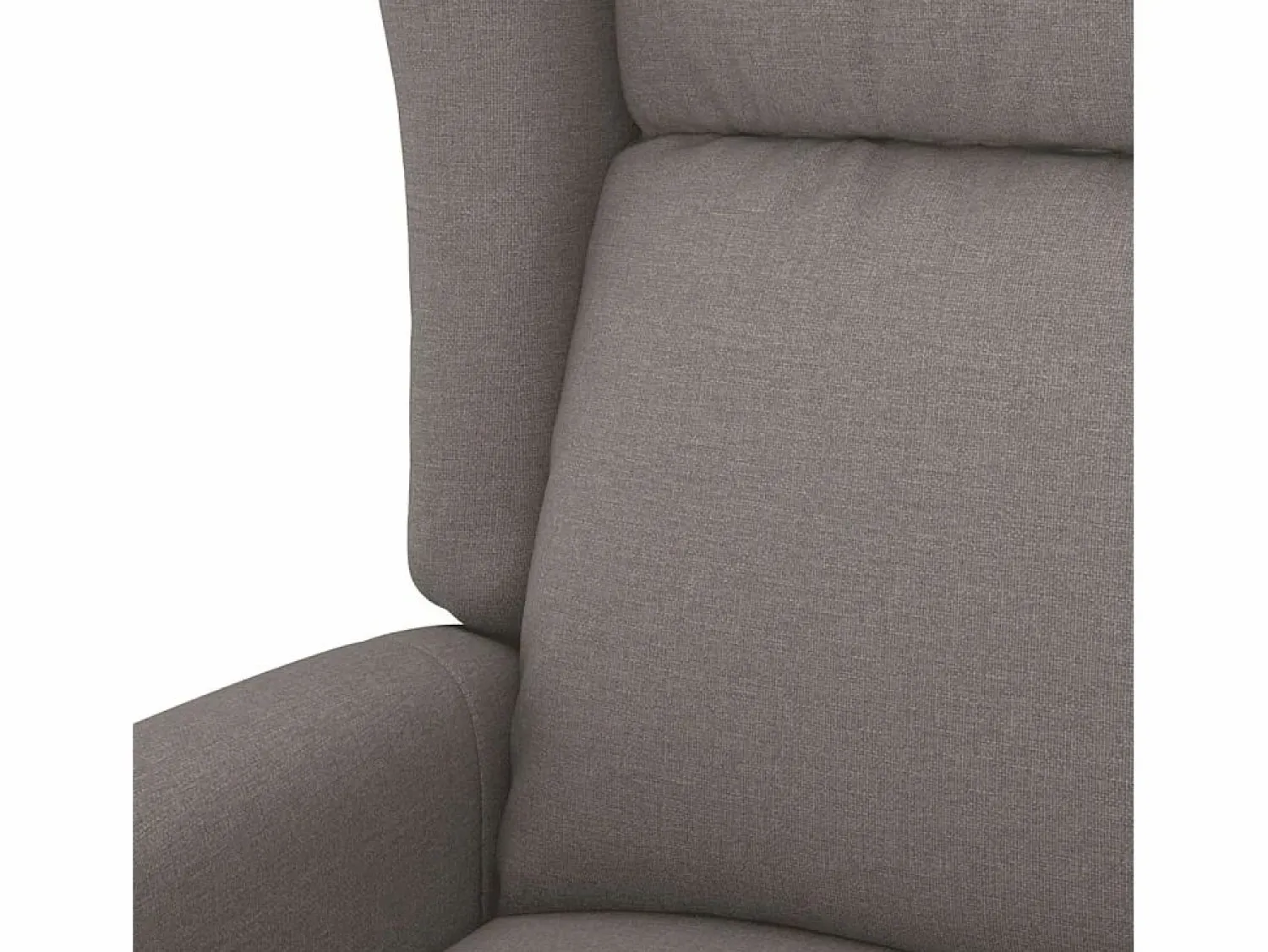 New Sillón de salón | Silla | Sillón orejero reclinable eléctrico tela taupe SHL5102 Sillón Relax