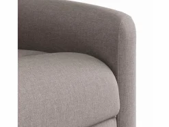 Sillón de salón | Silla | Sillón de masaje reclinable de tela gris taupé SHL9515