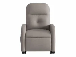 Sillón de salón | Silla | Sillón de masaje eléctrico reclinable elevable tela taupé SHL5914