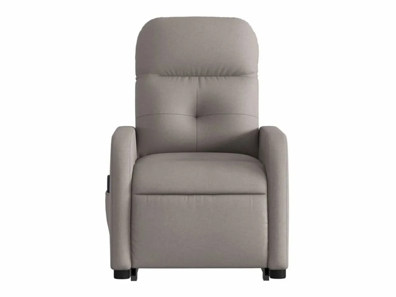 Sillón de salón | Silla | Sillón de masaje eléctrico reclinable elevable tela taupé SHL5914