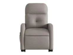 Sillón de salón | Silla | Sillón de masaje eléctrico reclinable elevable tela taupé SHL5914