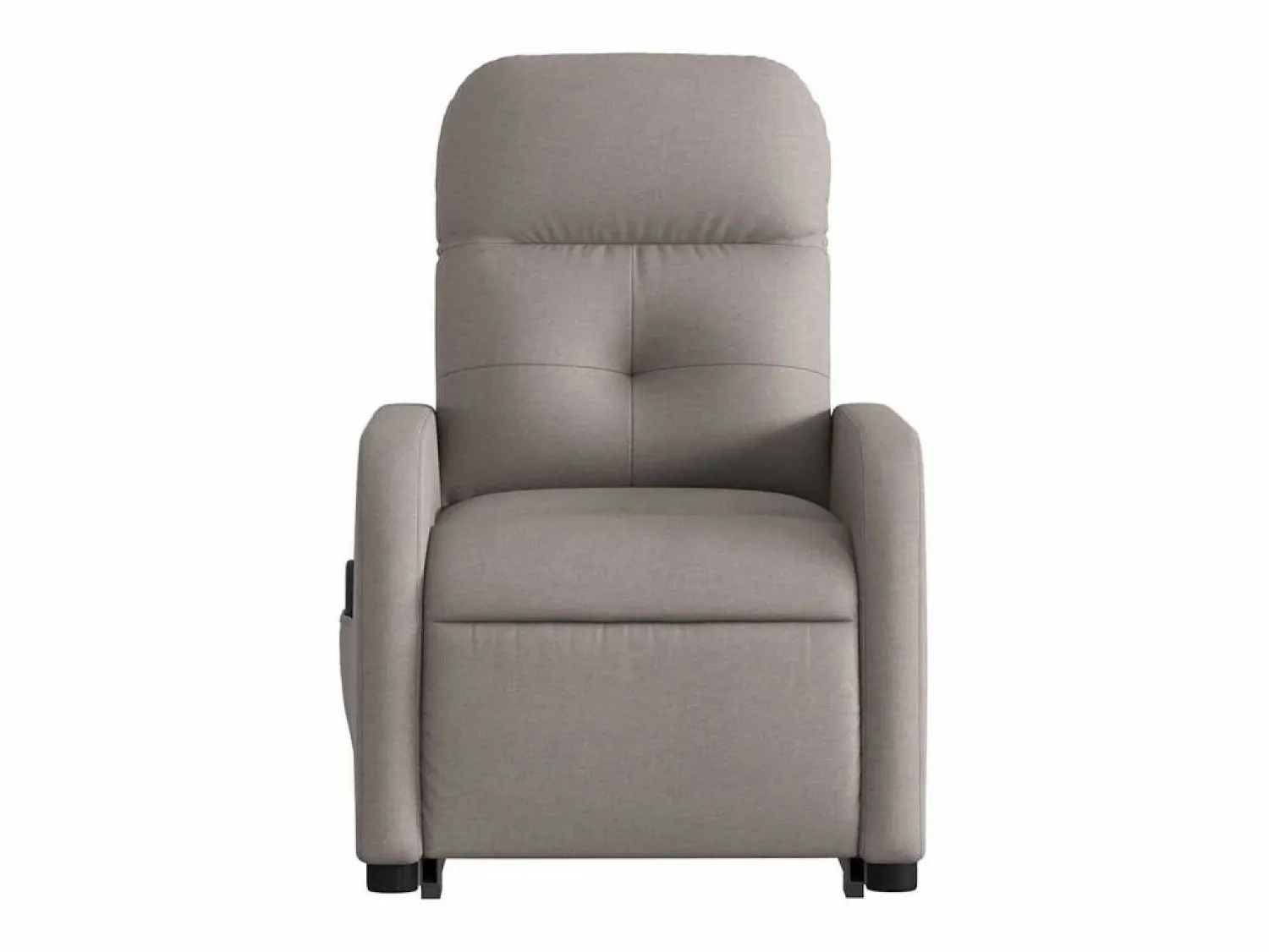 Sillón de salón | Silla | Sillón de masaje eléctrico reclinable elevable tela taupé SHL5914