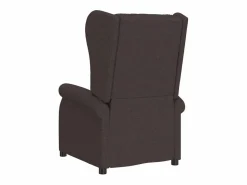 Sale Sillón de salón | Silla | Sillón orejero reclinable eléctrico de tela marrón oscuro SHL3871 Sillón Relax