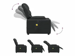 Outlet Sillón de salón | Silla | Sillón de masaje reclinable cuero sintético SHL3434 Sillón De Masaje