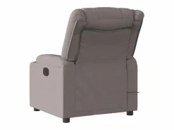 Sale Sillón de salón | Silla | Sillón de masaje reclinable de tela gris taupé SHL7972 Sillón De Masaje