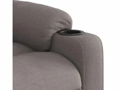Sale Sillón de salón | Silla | Sillón de masaje reclinable de tela gris taupé SHL7972 Sillón De Masaje