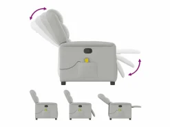 Sillón de salón | Silla | Sillón de masaje reclinable de tela nube SHL5100