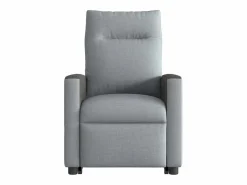 Sillón de salón | Silla | Sillón de masaje reclinable de pie de tela claro SHL4103