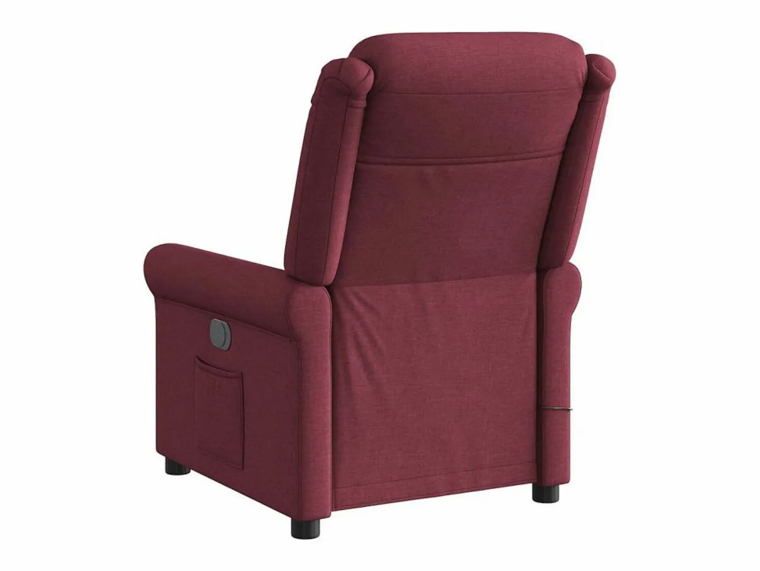 Clearance Sillón de salón | Silla | Sillón de masaje reclinable eléctrico tela tinto SHL7837 Sillón De Masaje