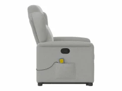 Sillón de salón | Silla | Sillón de masaje reclinable de pie de tela nube SHL7347