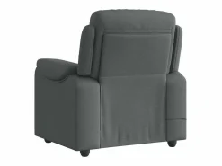 Sillón de salón | Silla | Sillón de masaje reclinable de tela gris oscuro SHL8546