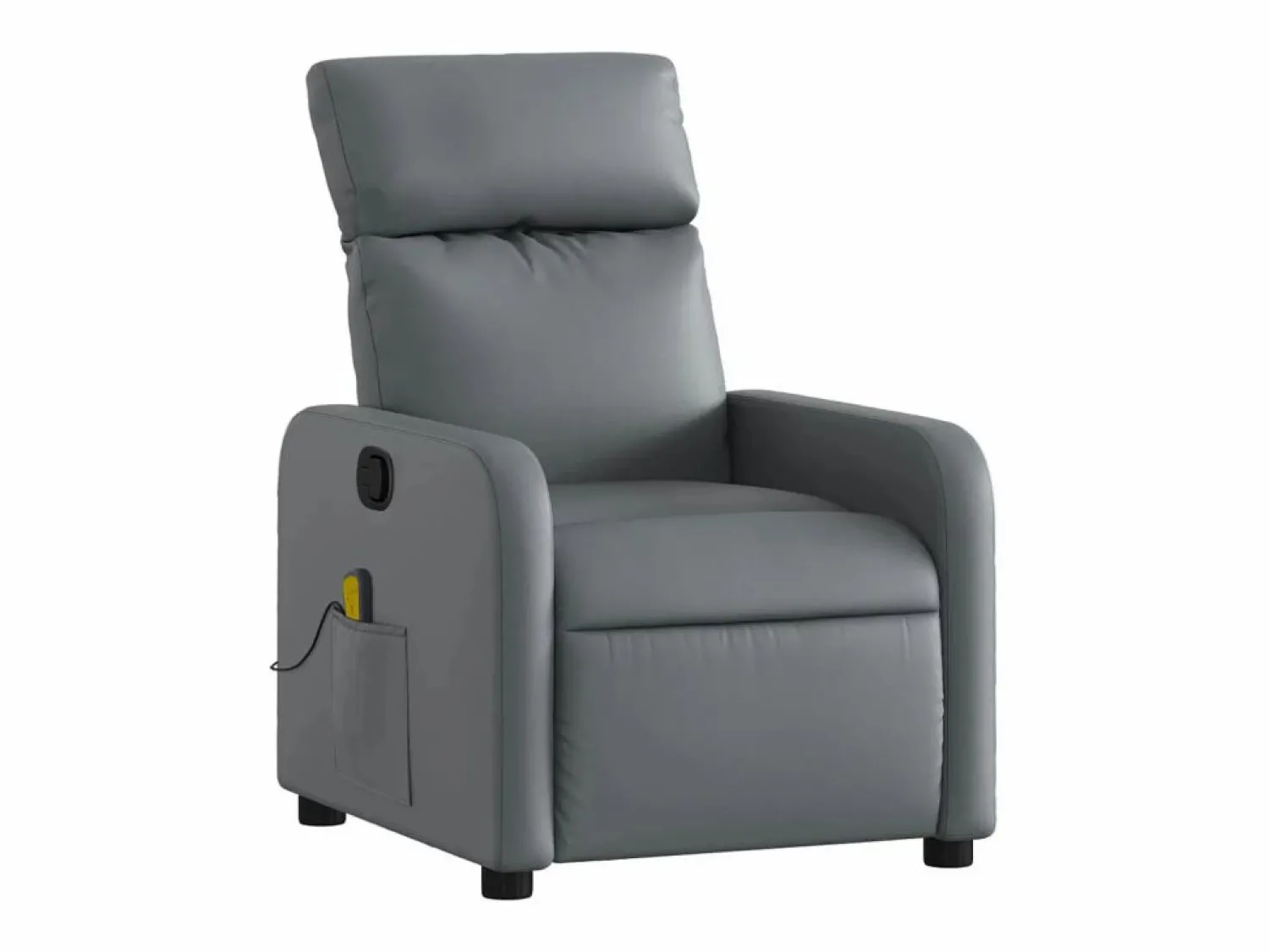 Sillón de salón | Silla | Sillón de masaje reclinable cuero sintético SHL9241 Gris