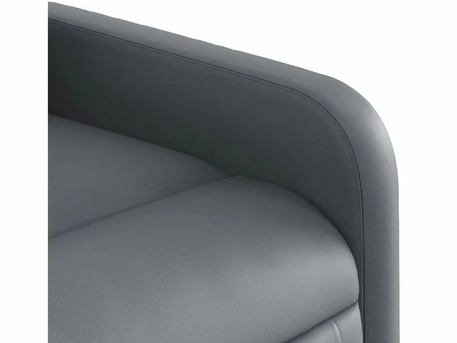 Sillón de salón | Silla | Sillón de masaje reclinable cuero sintético SHL9241 Gris