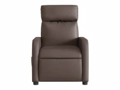 Sillón de salón | Silla | Sillón de masaje reclinable eléctrico cuero sintético marrón SHL8670