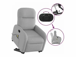 Outlet Sillón de salón | Silla | Sillón de masaje reclinable de pie de tela nube SHL7504 Sillón De Masaje