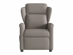 New Sillón de salón | Silla | Sillón de masaje reclinable de tela gris taupé SHL8400 Sillón De Masaje