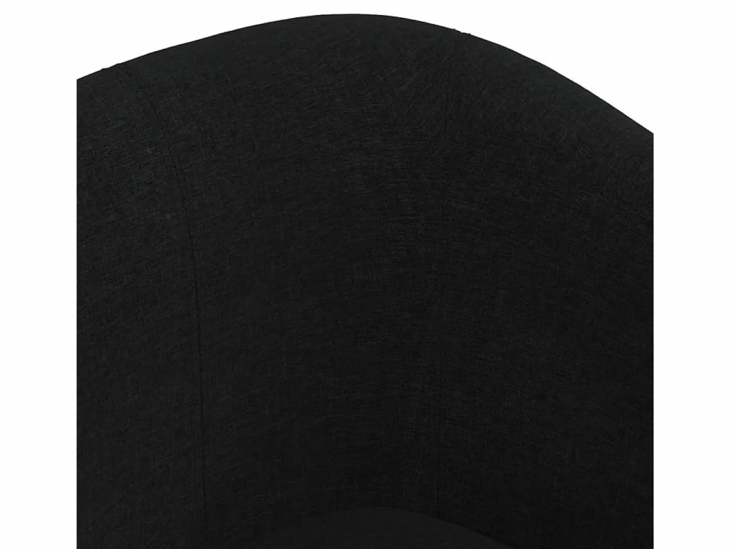 Hot Sillón de salón | Silla de relax con taburete tela negra SHL6234 Negro