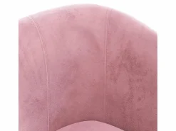 Sillón de salón | Silla de relax con taburete terciopelo SHL8216