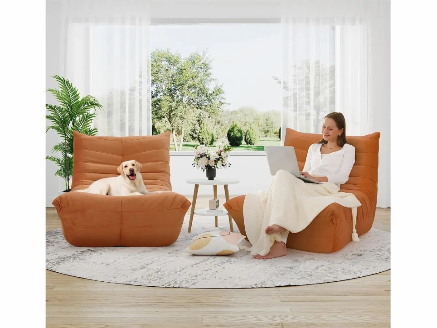 Clearance DripeX Sillón de sillón marrón en la oruga marrón - base profunda 62 cm - 80x85x84cm Marru00f3n