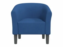 Outlet Sillón de tela ES62262 Azul