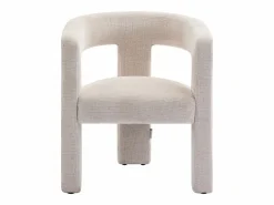 Vente-unique Sillón de tela estilo diseño FAVINA